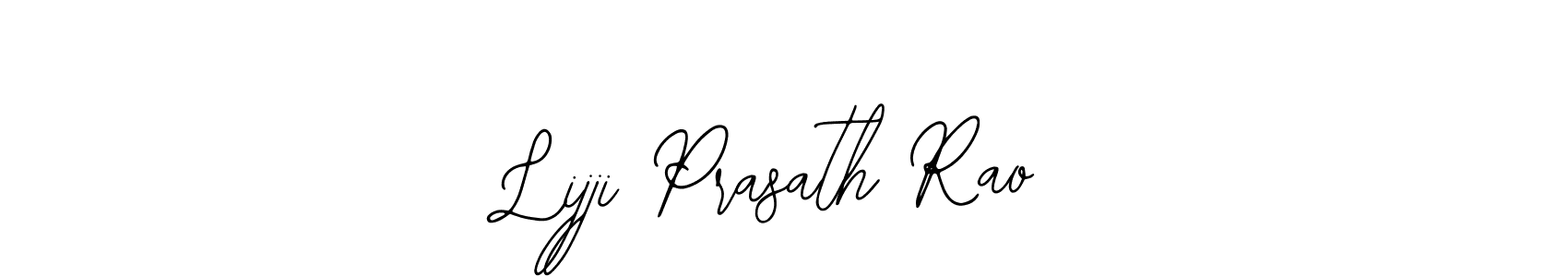 Make a beautiful signature design for name Lijji Prasath Rao. Use this online signature maker to create a handwritten signature for free. Lijji Prasath Rao signature style 12 images and pictures png