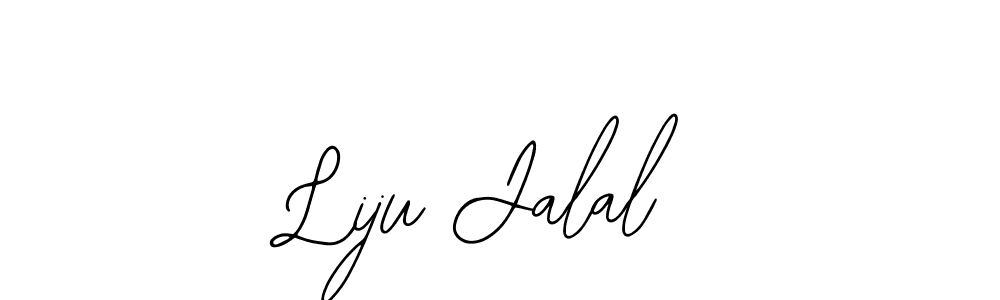 if you are searching for the best signature style for your name Liju Jalal. so please give up your signature search. here we have designed multiple signature styles  using Bearetta-2O07w. Liju Jalal signature style 12 images and pictures png