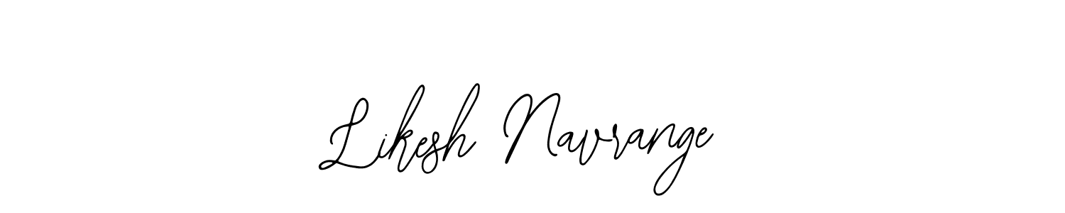 Use a signature maker to create a handwritten signature online. With this signature software, you can design (Bearetta-2O07w) your own signature for name Likesh Navrange. Likesh Navrange signature style 12 images and pictures png