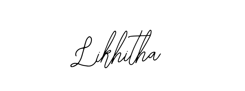 Make a beautiful signature design for name Likhitha. Use this online signature maker to create a handwritten signature for free. Likhitha signature style 12 images and pictures png