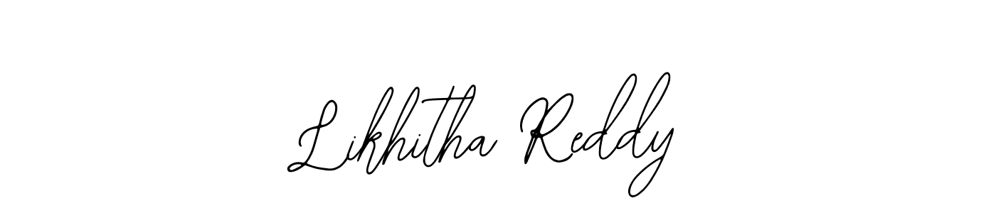 Also You can easily find your signature by using the search form. We will create Likhitha Reddy name handwritten signature images for you free of cost using Bearetta-2O07w sign style. Likhitha Reddy signature style 12 images and pictures png