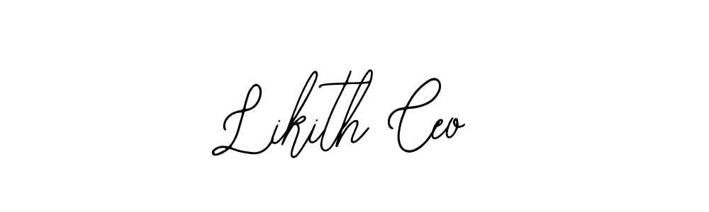 This is the best signature style for the Likith Ceo name. Also you like these signature font (Bearetta-2O07w). Mix name signature. Likith Ceo signature style 12 images and pictures png