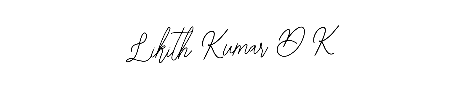 Also we have Likith Kumar D K name is the best signature style. Create professional handwritten signature collection using Bearetta-2O07w autograph style. Likith Kumar D K signature style 12 images and pictures png