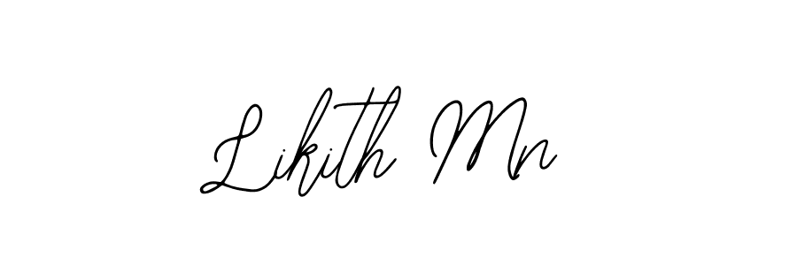 Make a beautiful signature design for name Likith Mn. With this signature (Bearetta-2O07w) style, you can create a handwritten signature for free. Likith Mn signature style 12 images and pictures png