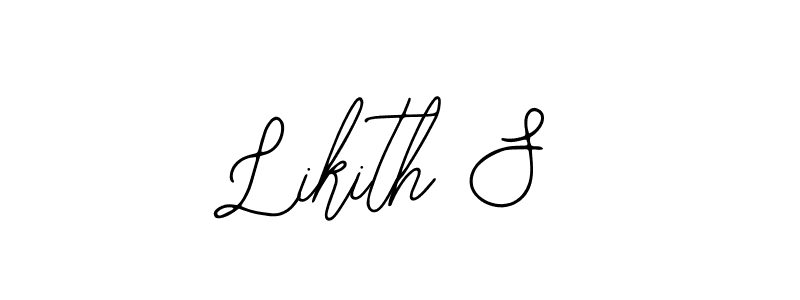Make a beautiful signature design for name Likith S. Use this online signature maker to create a handwritten signature for free. Likith S signature style 12 images and pictures png