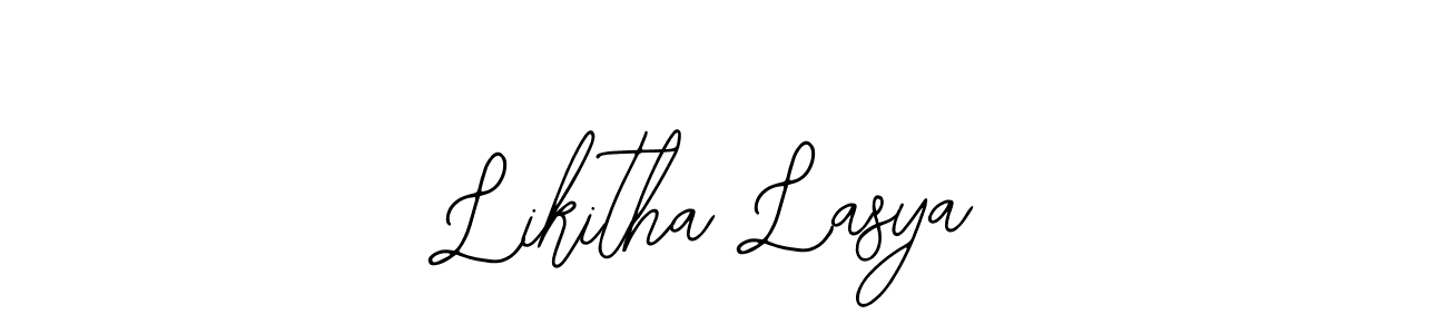 Once you've used our free online signature maker to create your best signature Bearetta-2O07w style, it's time to enjoy all of the benefits that Likitha Lasya name signing documents. Likitha Lasya signature style 12 images and pictures png