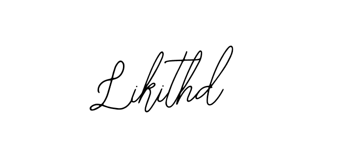 Make a beautiful signature design for name Likithd. Use this online signature maker to create a handwritten signature for free. Likithd signature style 12 images and pictures png