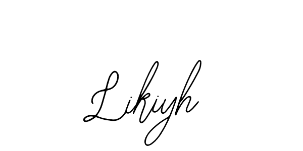 How to make Likiyh signature? Bearetta-2O07w is a professional autograph style. Create handwritten signature for Likiyh name. Likiyh signature style 12 images and pictures png