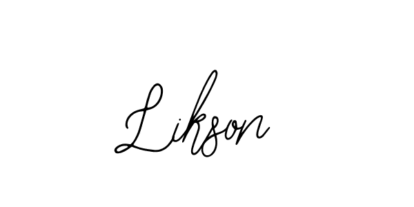 Also You can easily find your signature by using the search form. We will create Likson name handwritten signature images for you free of cost using Bearetta-2O07w sign style. Likson signature style 12 images and pictures png