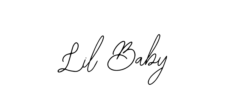 The best way (Bearetta-2O07w) to make a short signature is to pick only two or three words in your name. The name Lil Baby include a total of six letters. For converting this name. Lil Baby signature style 12 images and pictures png