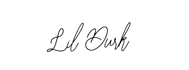 Make a beautiful signature design for name Lil Durk. With this signature (Bearetta-2O07w) style, you can create a handwritten signature for free. Lil Durk signature style 12 images and pictures png