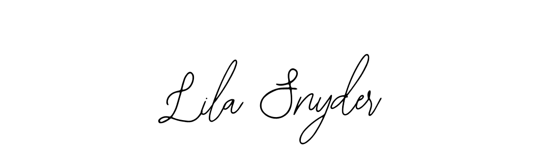 Make a beautiful signature design for name Lila Snyder. With this signature (Bearetta-2O07w) style, you can create a handwritten signature for free. Lila Snyder signature style 12 images and pictures png