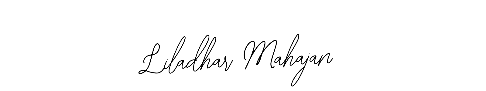 Make a short Liladhar Mahajan signature style. Manage your documents anywhere anytime using Bearetta-2O07w. Create and add eSignatures, submit forms, share and send files easily. Liladhar Mahajan signature style 12 images and pictures png