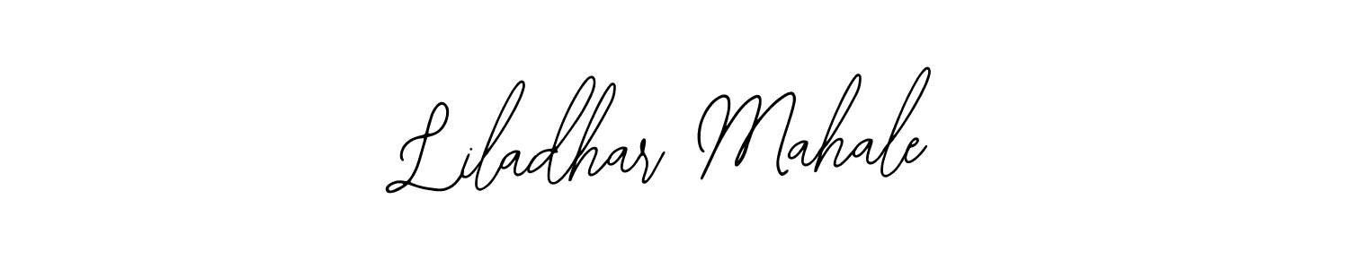 Make a beautiful signature design for name Liladhar Mahale. With this signature (Bearetta-2O07w) style, you can create a handwritten signature for free. Liladhar Mahale signature style 12 images and pictures png