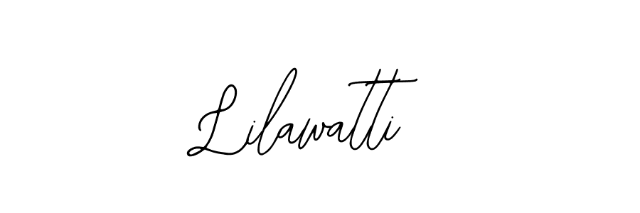 if you are searching for the best signature style for your name Lilawatti. so please give up your signature search. here we have designed multiple signature styles  using Bearetta-2O07w. Lilawatti signature style 12 images and pictures png