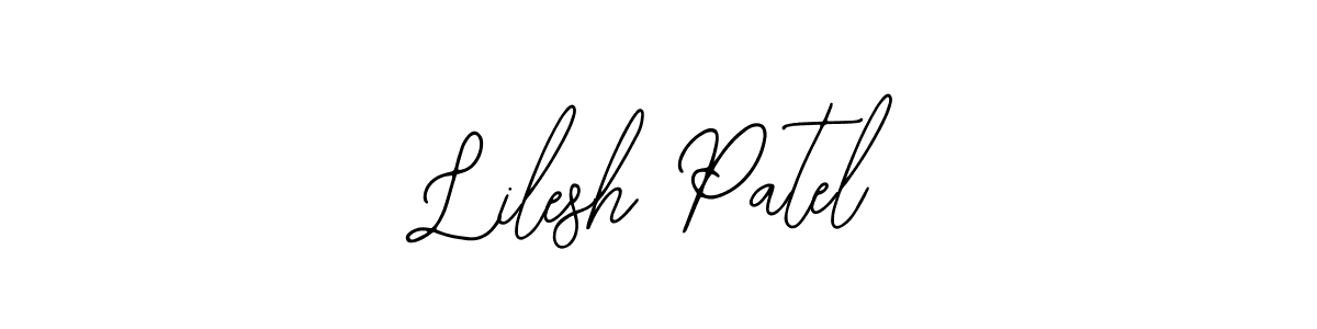 Also You can easily find your signature by using the search form. We will create Lilesh Patel name handwritten signature images for you free of cost using Bearetta-2O07w sign style. Lilesh Patel signature style 12 images and pictures png