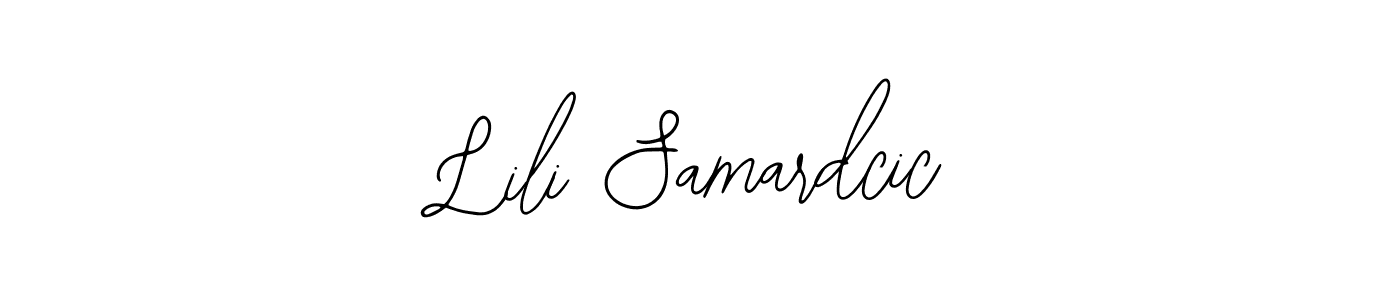 Design your own signature with our free online signature maker. With this signature software, you can create a handwritten (Bearetta-2O07w) signature for name Lili Samardcic. Lili Samardcic signature style 12 images and pictures png
