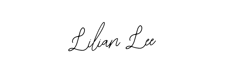 Design your own signature with our free online signature maker. With this signature software, you can create a handwritten (Bearetta-2O07w) signature for name Lilian Lee. Lilian Lee signature style 12 images and pictures png