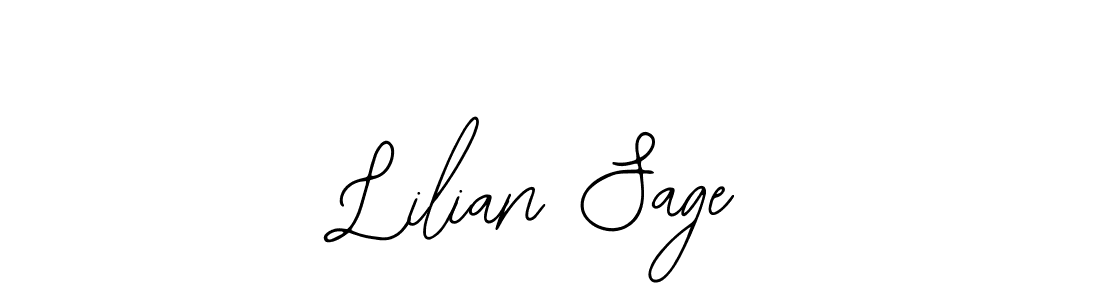 Once you've used our free online signature maker to create your best signature Bearetta-2O07w style, it's time to enjoy all of the benefits that Lilian Sage name signing documents. Lilian Sage signature style 12 images and pictures png