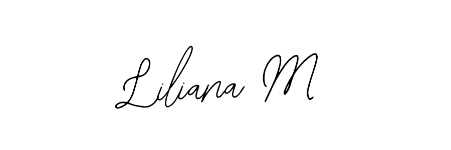 Best and Professional Signature Style for Liliana M. Bearetta-2O07w Best Signature Style Collection. Liliana M signature style 12 images and pictures png