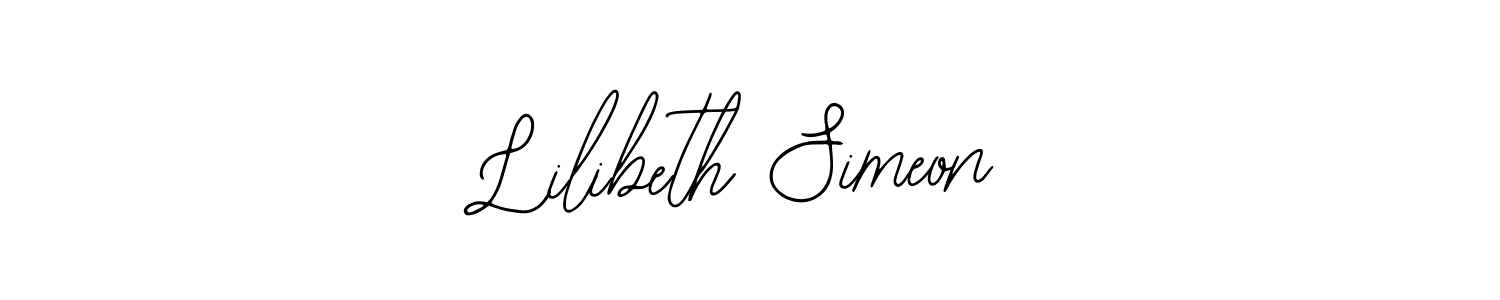 Once you've used our free online signature maker to create your best signature Bearetta-2O07w style, it's time to enjoy all of the benefits that Lilibeth Simeon name signing documents. Lilibeth Simeon signature style 12 images and pictures png