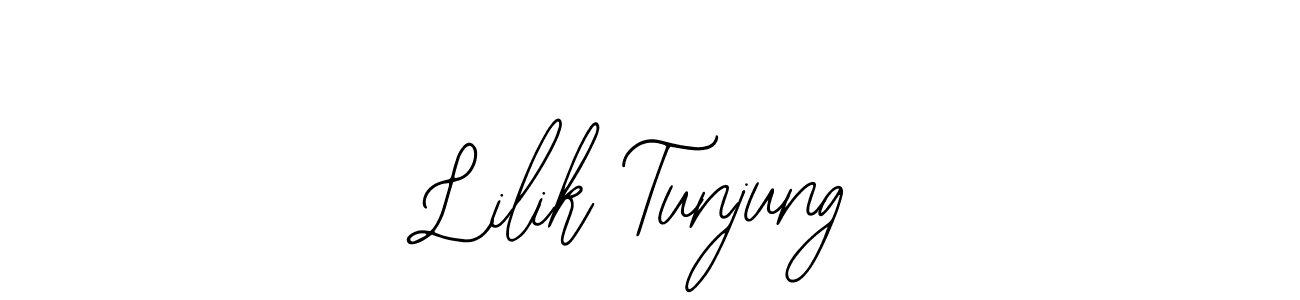 You can use this online signature creator to create a handwritten signature for the name Lilik Tunjung. This is the best online autograph maker. Lilik Tunjung signature style 12 images and pictures png