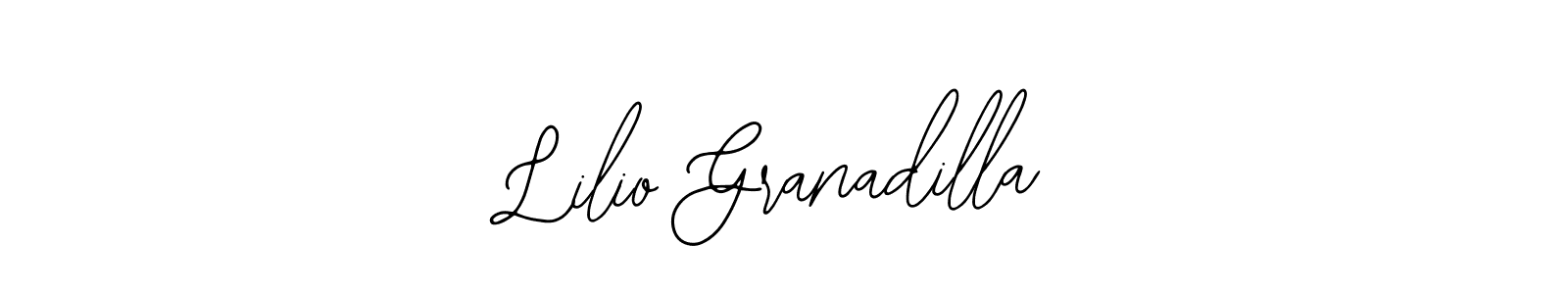 Make a beautiful signature design for name Lilio Granadilla. Use this online signature maker to create a handwritten signature for free. Lilio Granadilla signature style 12 images and pictures png