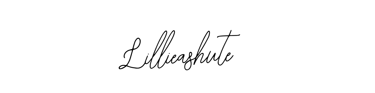Make a beautiful signature design for name Lillieashute. Use this online signature maker to create a handwritten signature for free. Lillieashute signature style 12 images and pictures png