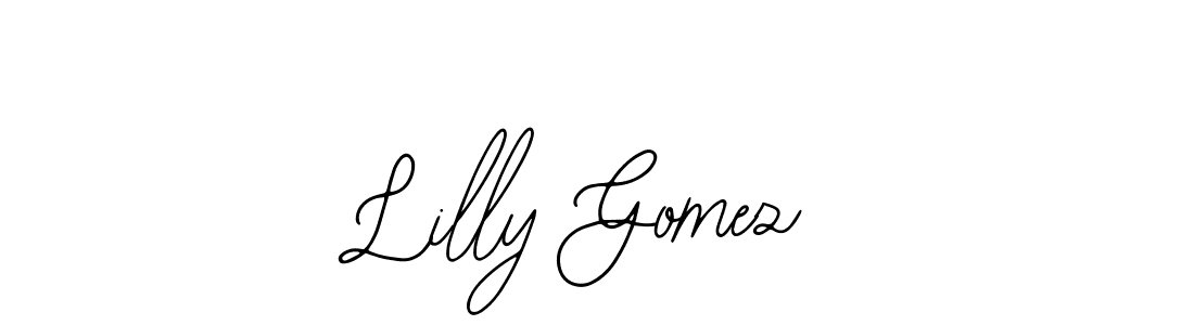 Here are the top 10 professional signature styles for the name Lilly Gomez. These are the best autograph styles you can use for your name. Lilly Gomez signature style 12 images and pictures png