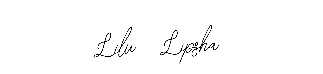 Once you've used our free online signature maker to create your best signature Bearetta-2O07w style, it's time to enjoy all of the benefits that Lilu   Lipsha name signing documents. Lilu   Lipsha signature style 12 images and pictures png