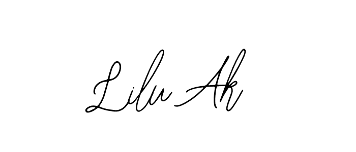 Check out images of Autograph of Lilu Ak name. Actor Lilu Ak Signature Style. Bearetta-2O07w is a professional sign style online. Lilu Ak signature style 12 images and pictures png