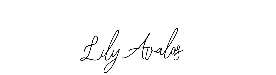Lily Avalos stylish signature style. Best Handwritten Sign (Bearetta-2O07w) for my name. Handwritten Signature Collection Ideas for my name Lily Avalos. Lily Avalos signature style 12 images and pictures png