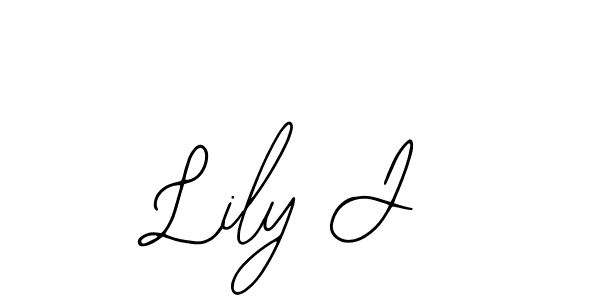 Lily J stylish signature style. Best Handwritten Sign (Bearetta-2O07w) for my name. Handwritten Signature Collection Ideas for my name Lily J. Lily J signature style 12 images and pictures png