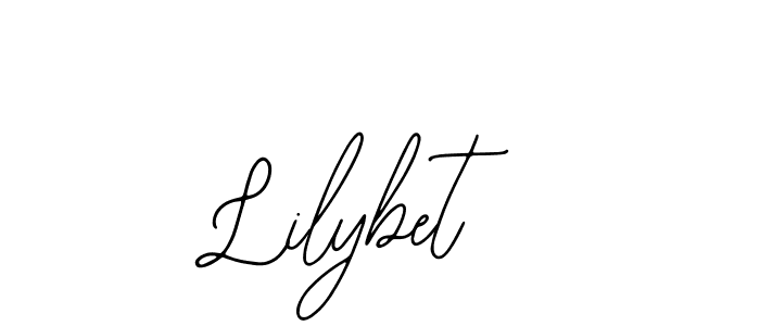 Design your own signature with our free online signature maker. With this signature software, you can create a handwritten (Bearetta-2O07w) signature for name Lilybet. Lilybet signature style 12 images and pictures png