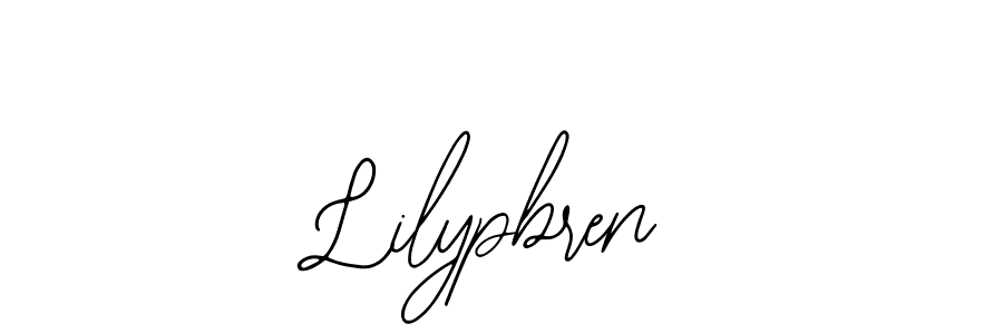 Make a beautiful signature design for name Lilypbren. With this signature (Bearetta-2O07w) style, you can create a handwritten signature for free. Lilypbren signature style 12 images and pictures png