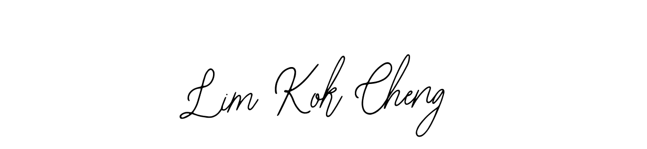 Create a beautiful signature design for name Lim Kok Cheng. With this signature (Bearetta-2O07w) fonts, you can make a handwritten signature for free. Lim Kok Cheng signature style 12 images and pictures png