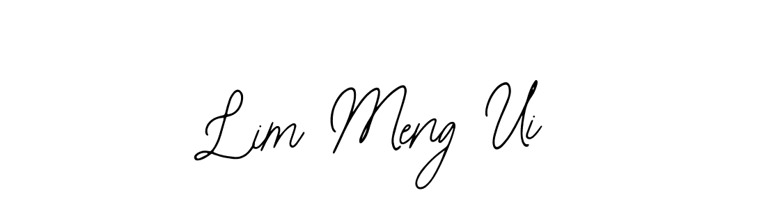 It looks lik you need a new signature style for name Lim Meng Ui. Design unique handwritten (Bearetta-2O07w) signature with our free signature maker in just a few clicks. Lim Meng Ui signature style 12 images and pictures png