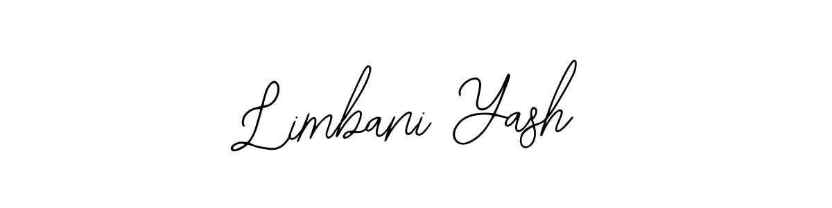 Make a beautiful signature design for name Limbani Yash. With this signature (Bearetta-2O07w) style, you can create a handwritten signature for free. Limbani Yash signature style 12 images and pictures png