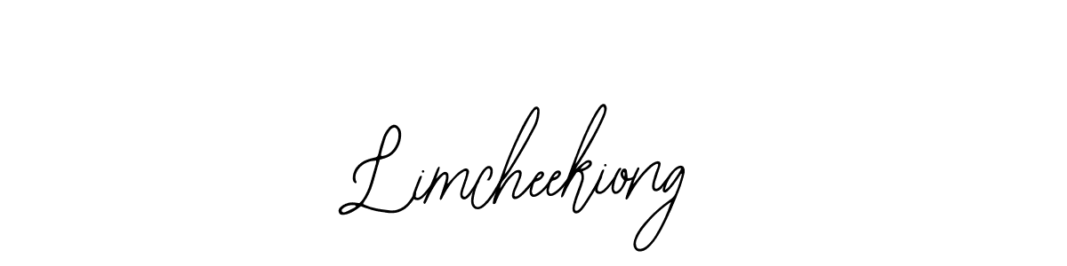 Design your own signature with our free online signature maker. With this signature software, you can create a handwritten (Bearetta-2O07w) signature for name Limcheekiong. Limcheekiong signature style 12 images and pictures png