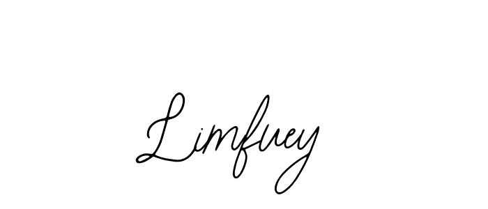 if you are searching for the best signature style for your name Limfuey. so please give up your signature search. here we have designed multiple signature styles  using Bearetta-2O07w. Limfuey signature style 12 images and pictures png