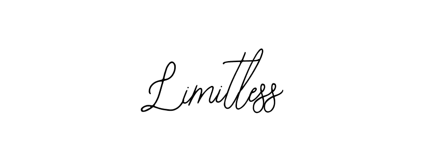 How to make Limitless signature? Bearetta-2O07w is a professional autograph style. Create handwritten signature for Limitless name. Limitless signature style 12 images and pictures png