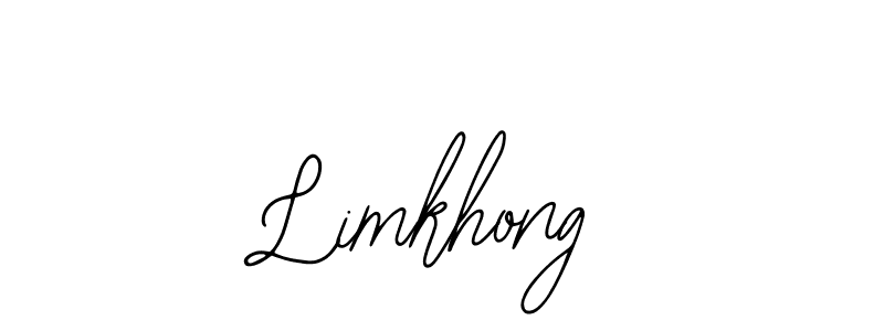 You should practise on your own different ways (Bearetta-2O07w) to write your name (Limkhong) in signature. don't let someone else do it for you. Limkhong signature style 12 images and pictures png