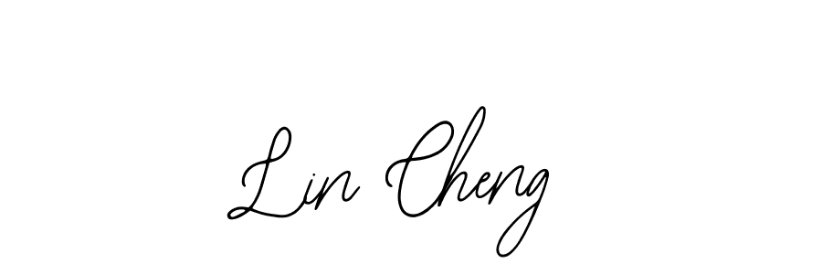 The best way (Bearetta-2O07w) to make a short signature is to pick only two or three words in your name. The name Lin Cheng include a total of six letters. For converting this name. Lin Cheng signature style 12 images and pictures png