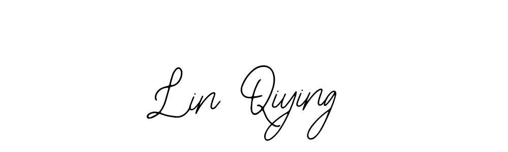 How to make Lin Qiying name signature. Use Bearetta-2O07w style for creating short signs online. This is the latest handwritten sign. Lin Qiying signature style 12 images and pictures png