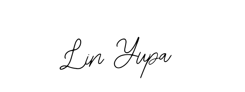 Also You can easily find your signature by using the search form. We will create Lin Yupa name handwritten signature images for you free of cost using Bearetta-2O07w sign style. Lin Yupa signature style 12 images and pictures png