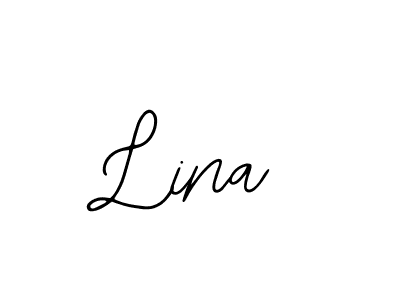 Lina stylish signature style. Best Handwritten Sign (Bearetta-2O07w) for my name. Handwritten Signature Collection Ideas for my name Lina. Lina signature style 12 images and pictures png