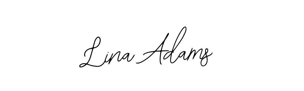 You can use this online signature creator to create a handwritten signature for the name Lina Adams. This is the best online autograph maker. Lina Adams signature style 12 images and pictures png
