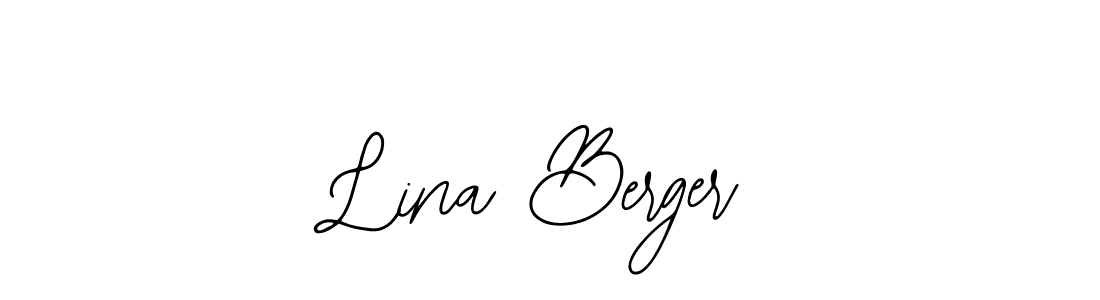 Make a beautiful signature design for name Lina Berger. Use this online signature maker to create a handwritten signature for free. Lina Berger signature style 12 images and pictures png