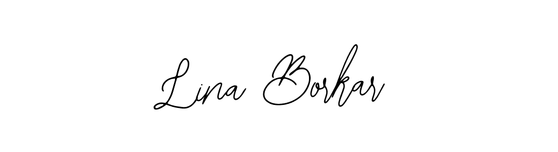 Similarly Bearetta-2O07w is the best handwritten signature design. Signature creator online .You can use it as an online autograph creator for name Lina Borkar. Lina Borkar signature style 12 images and pictures png
