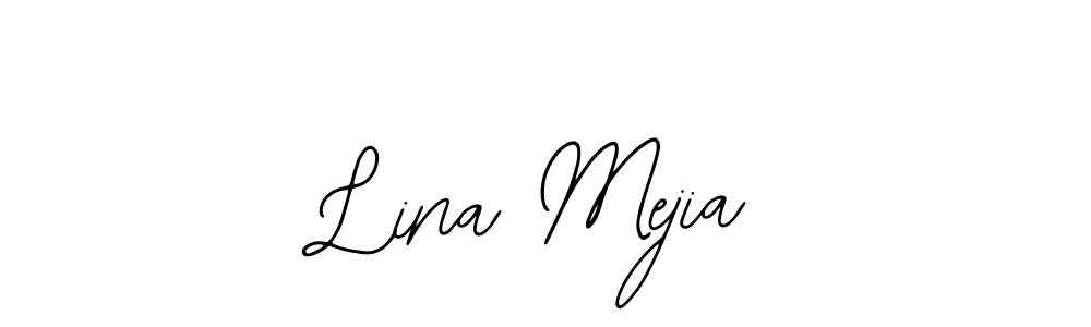 Lina Mejia stylish signature style. Best Handwritten Sign (Bearetta-2O07w) for my name. Handwritten Signature Collection Ideas for my name Lina Mejia. Lina Mejia signature style 12 images and pictures png